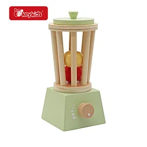 Okeykids mini appliance wooden juice blender toy for Kids W10D660